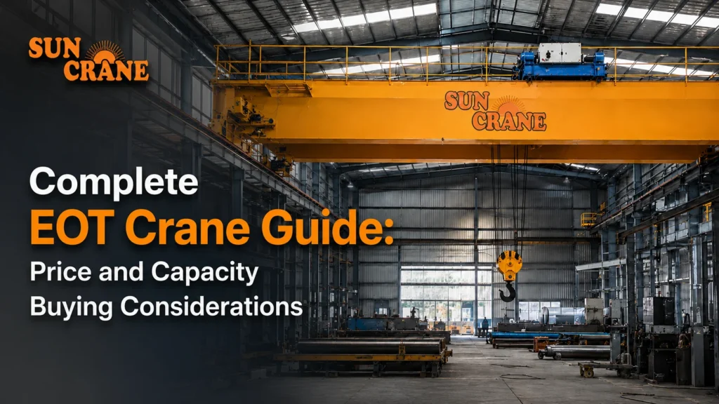 EOT Crane Guide: Types, Price, Capacity & Buying Tips