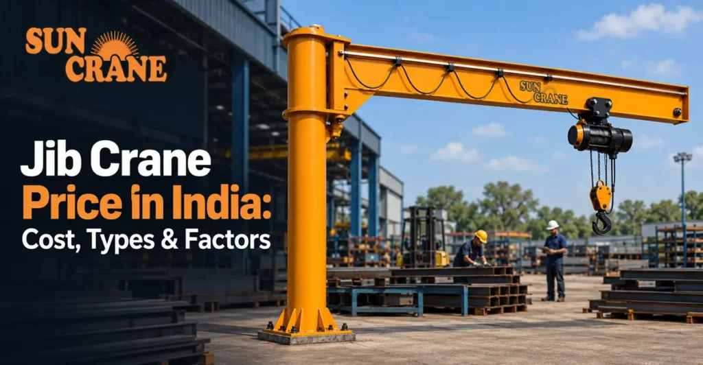 Jib Crane Price in India: 1 Ton to 5 Ton Cost, Types, Factors & Buying Guide