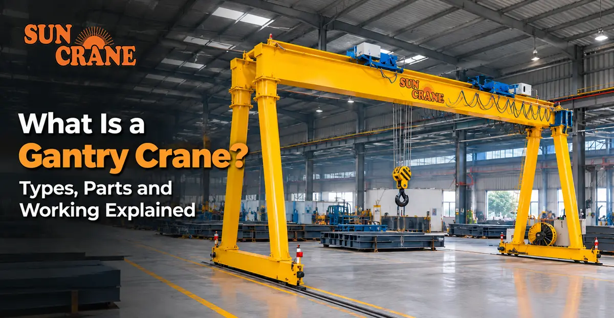 What Is a Gantry Crane? Types, Parts and Working Explained