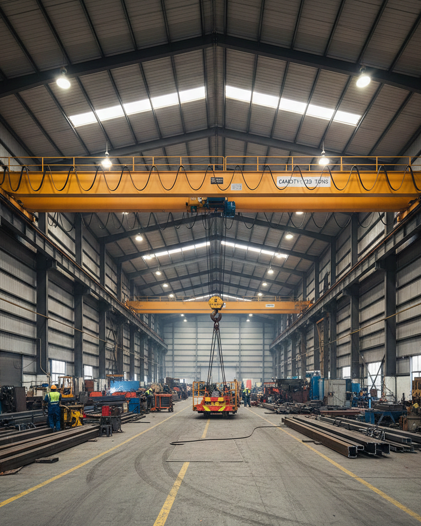 double girder eot crane