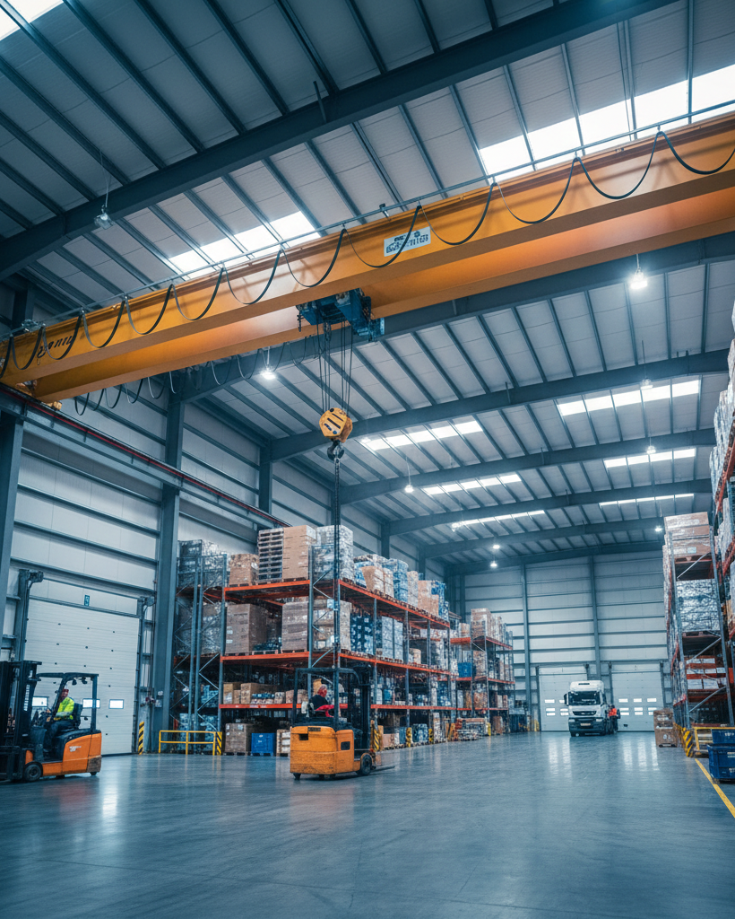 double girder eot crane